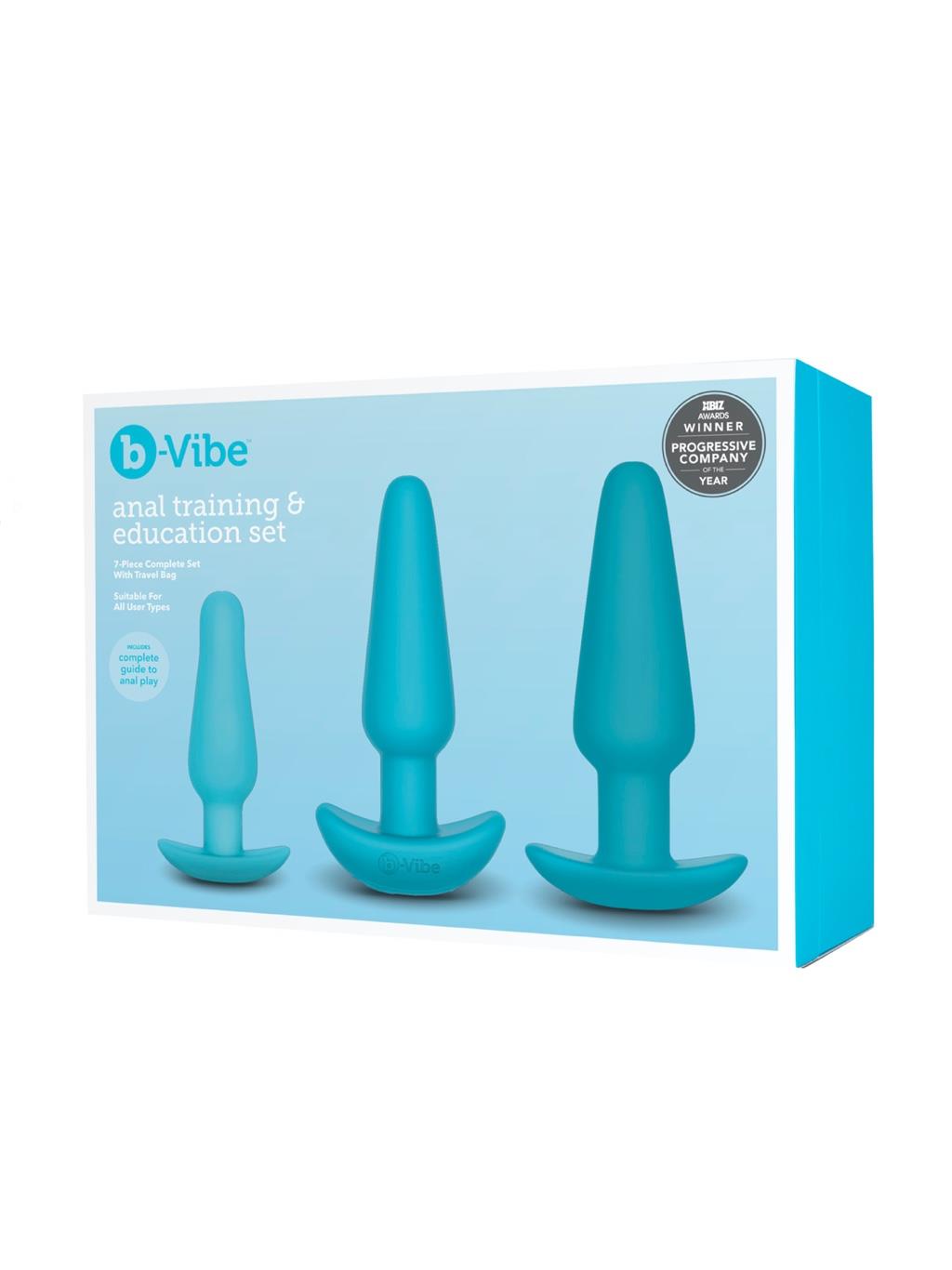 B-Vibe | Anal Training & Education Set : Teal