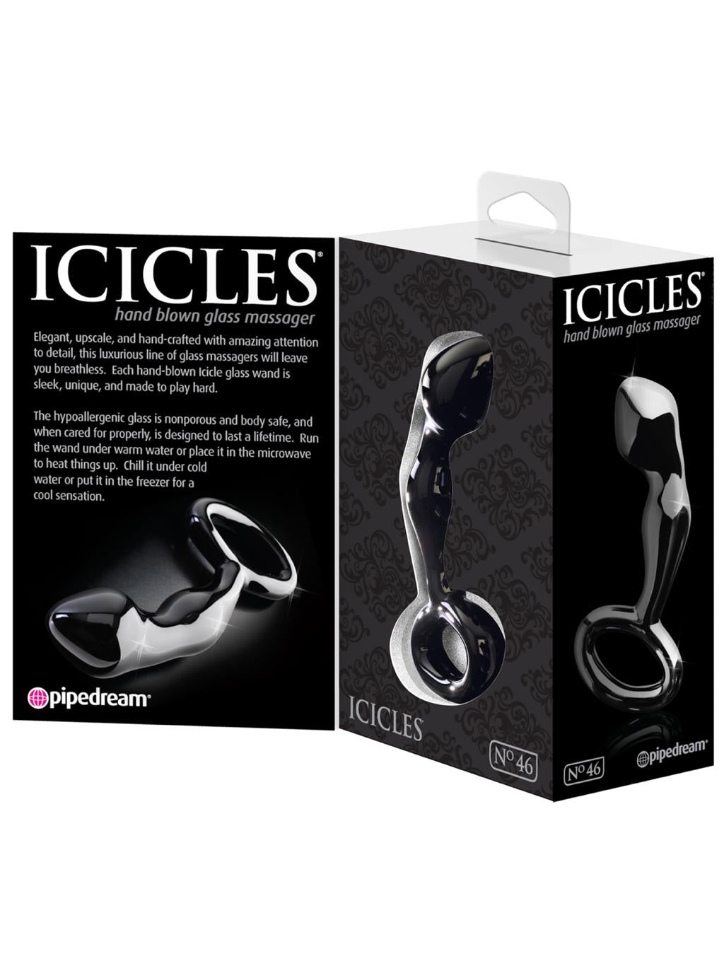 Icicles No. 46 - Black