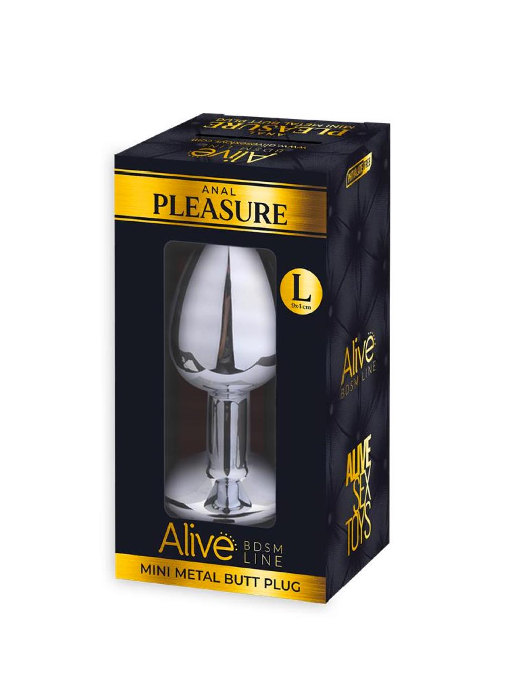 Adrien Lastic Metal Butt Plugs Large