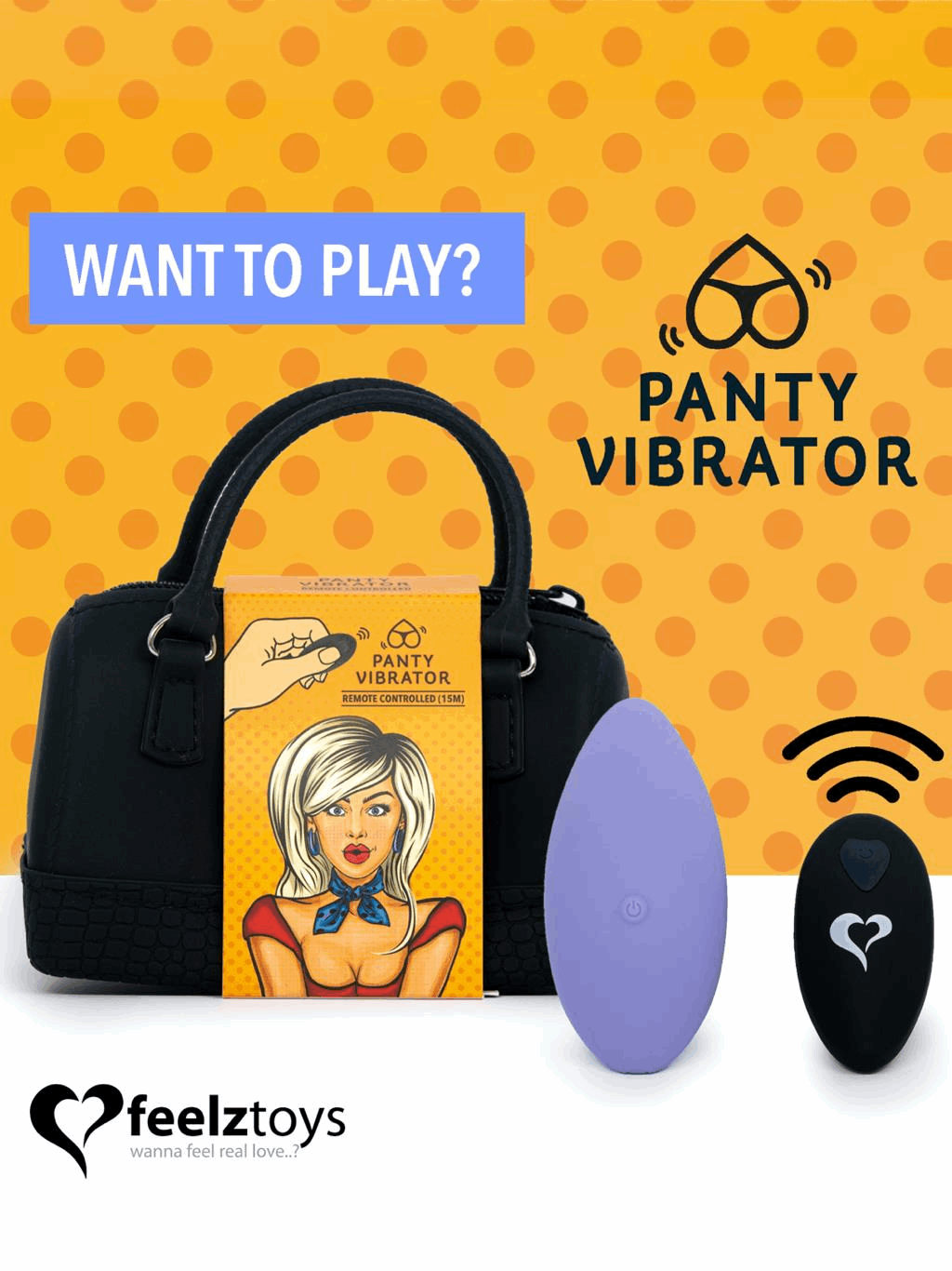 FeelzToys Panty Vibe RC