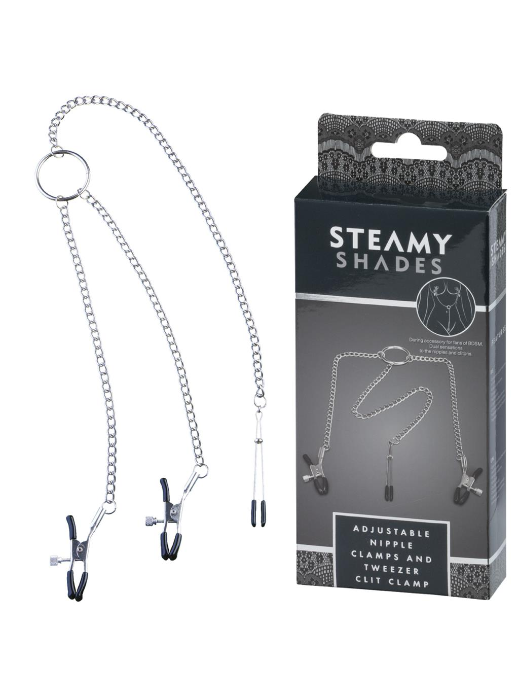 Steamy Shades | Adjustable Nipple Clamps | Clit