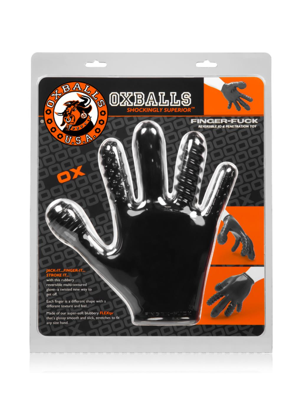 Oxballs | Finger Glove - Black