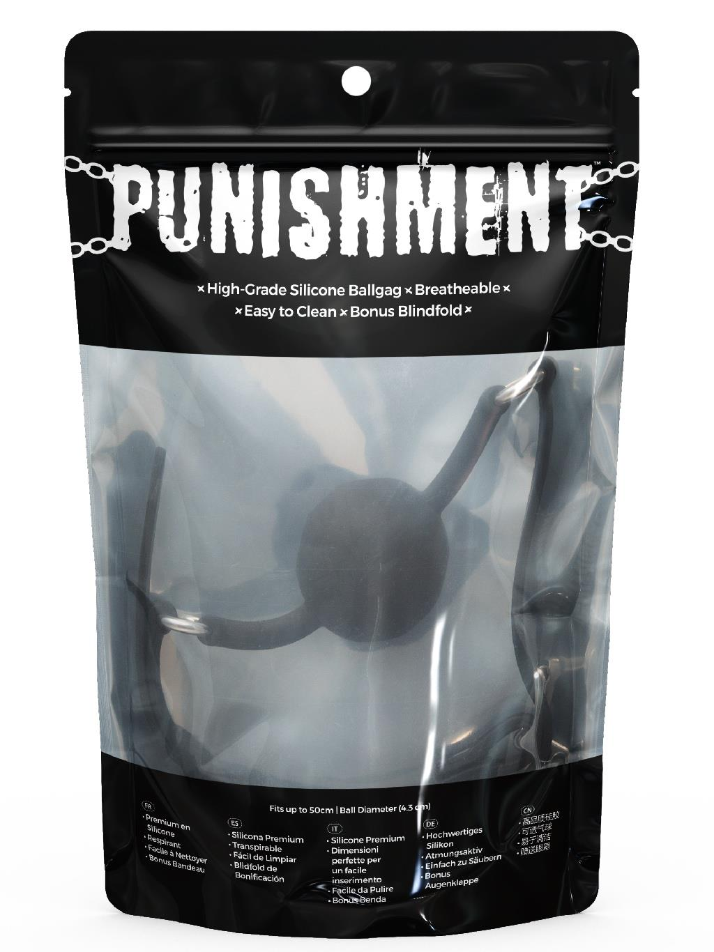 Punishment | Silicone Ball Gag