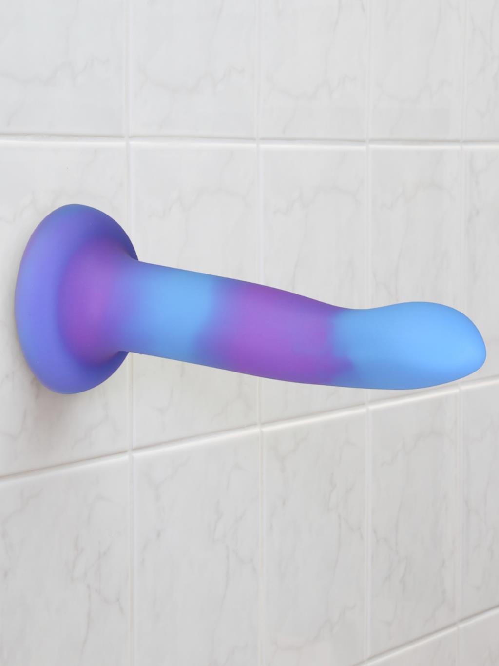 Swan Addiction Rave Dildo - Blue/Purple