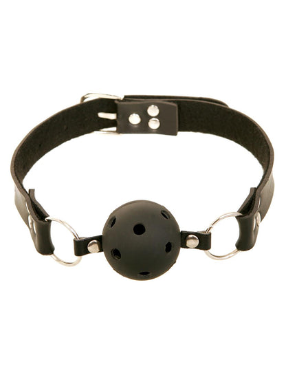 Lux Fetish | Breathable Ball Gag : Black