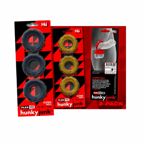 Hunkyjunk Super C-Ring 3-Pack