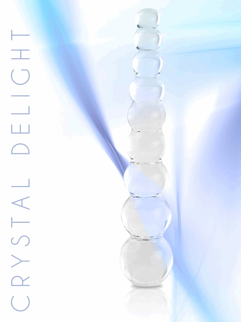 Feelztoys Glazzz Glass Dildo - Crystal Delight