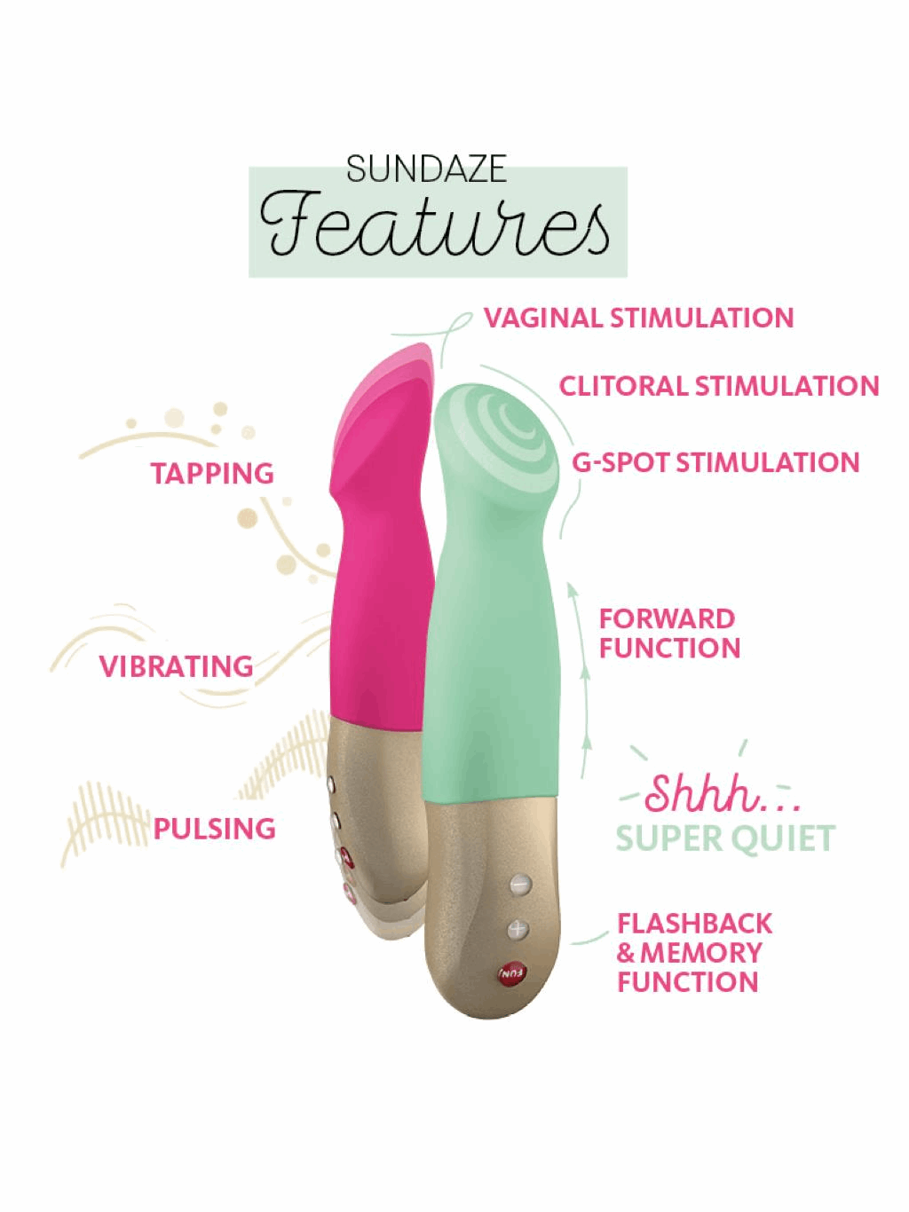 Fun Factory Sundaze - Fuchsia Pink
