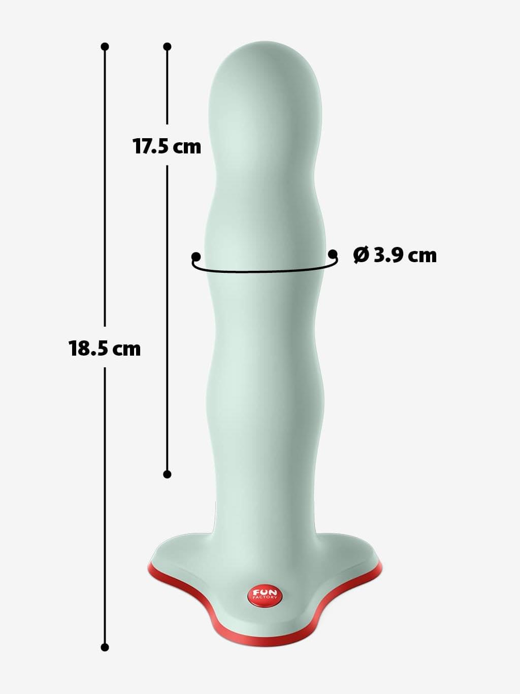 Fun Factory Bouncer Dildo - Sage Green