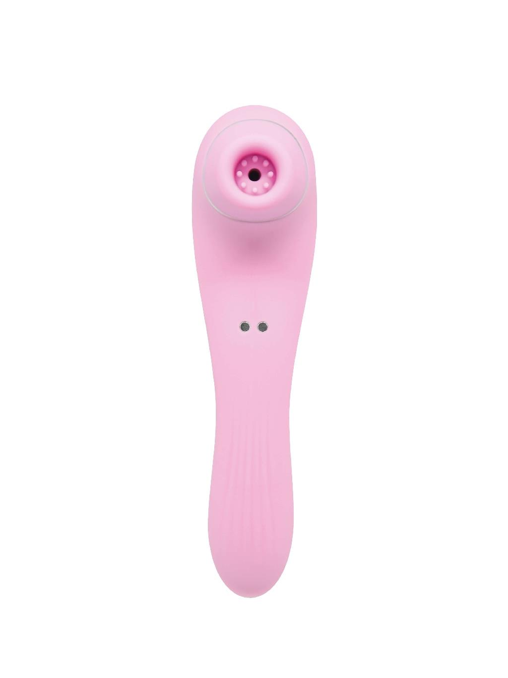 Wooomy Smoooch Clitoral Vibrator - Pink