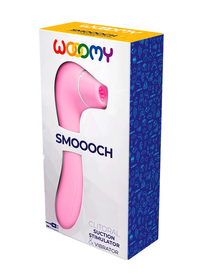 Wooomy Smoooch Clitoral Vibrator - Pink