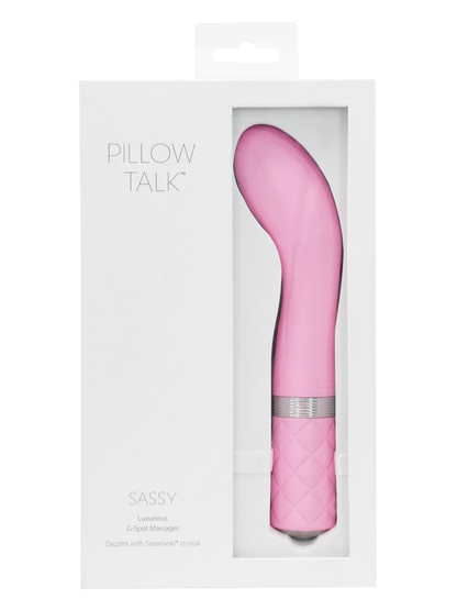 Swan Pillow Talk Sassy Swarovski - Pink