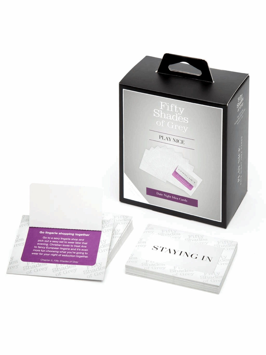 Fifty Shades Play Nice Date Night Card Game