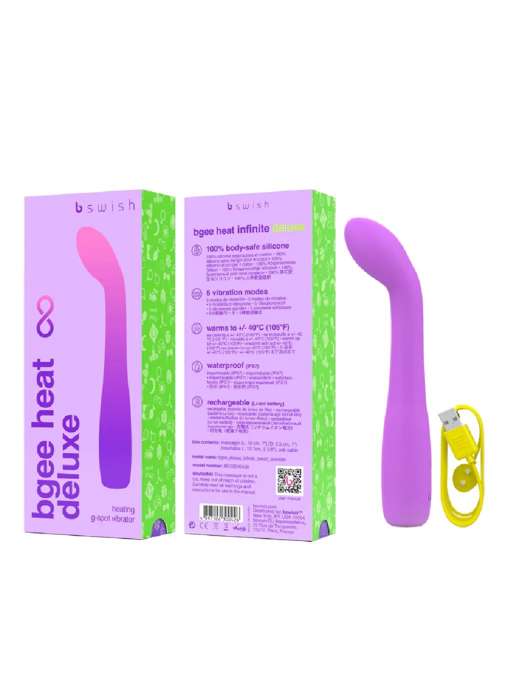 BSwish Bgee Heat Deluxe | Heating Vibrator - Sweet Lavender