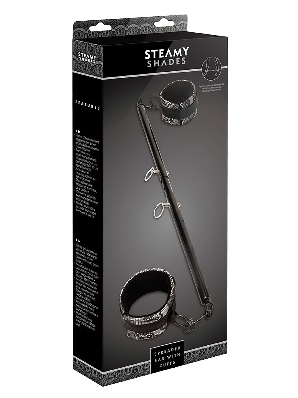 Steamy Shades | Spreader Bar with Cuffs