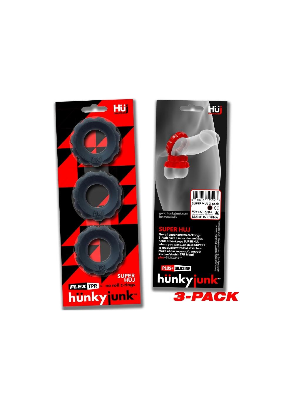Hunkyjunk Super C-Ring 3-Pack