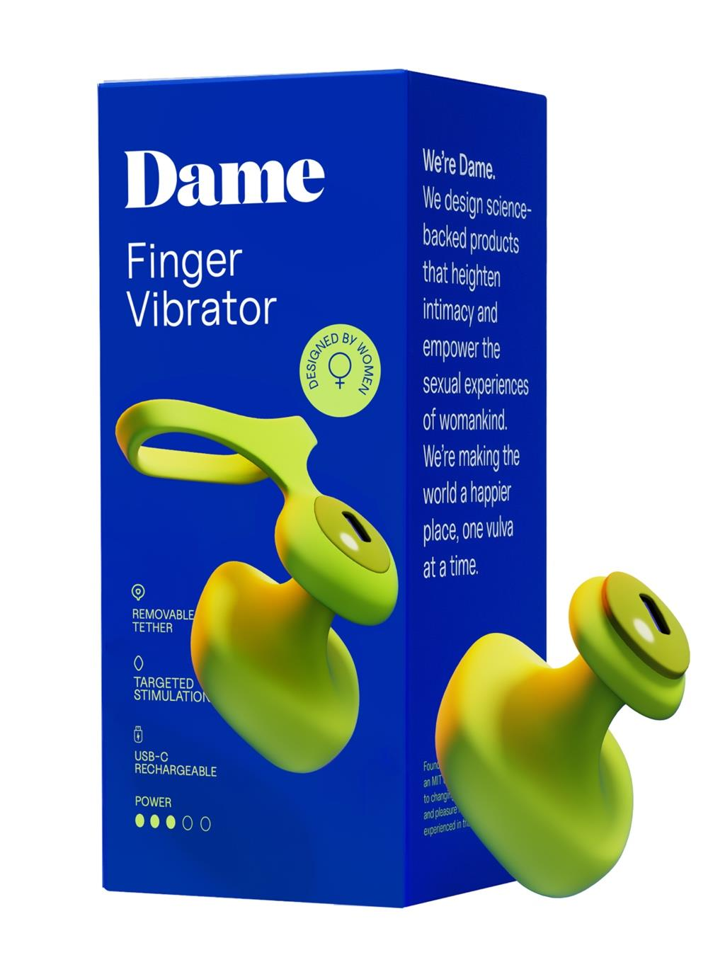 Dame Fin 2.0 Finger Vibrator