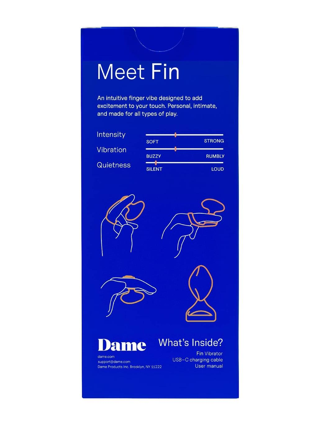Dame Fin 2.0 Finger Vibrator