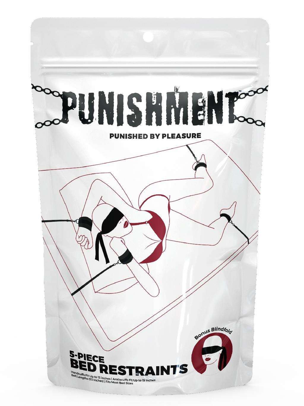 Punishment | 5-Piece Bed Restraint Kit