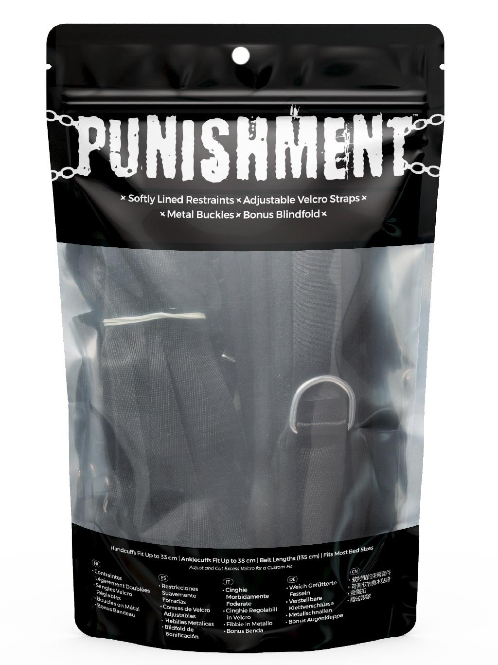 Punishment | 5-Piece Bed Restraint Kit