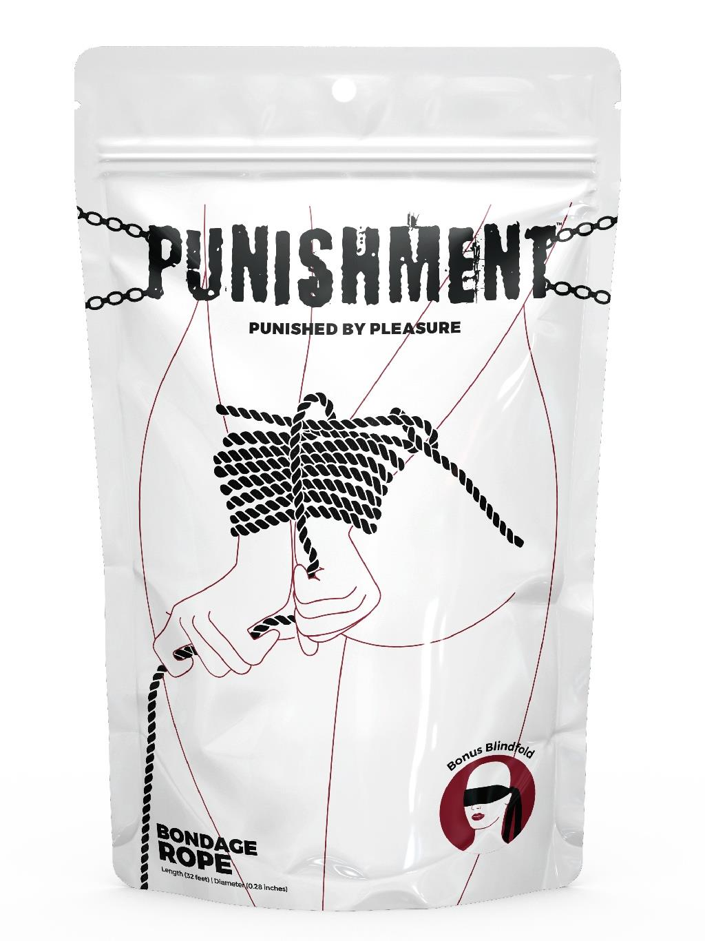 Punishment | Bondage Rope - Black