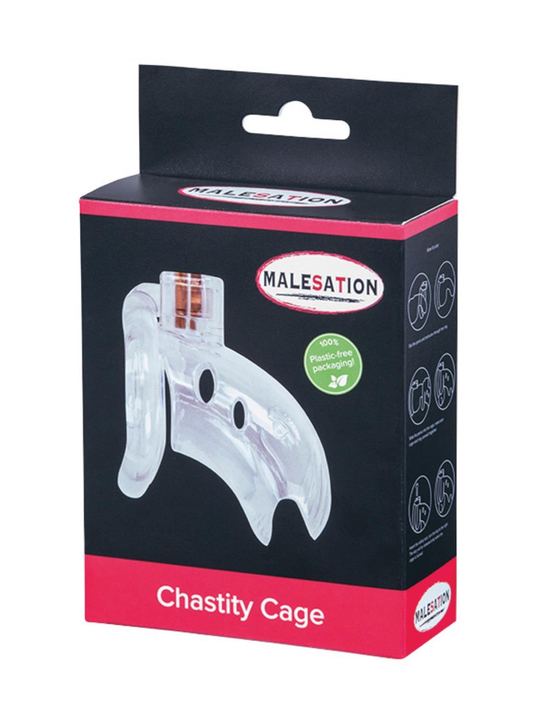 Malesation Chastity Cage Transparent