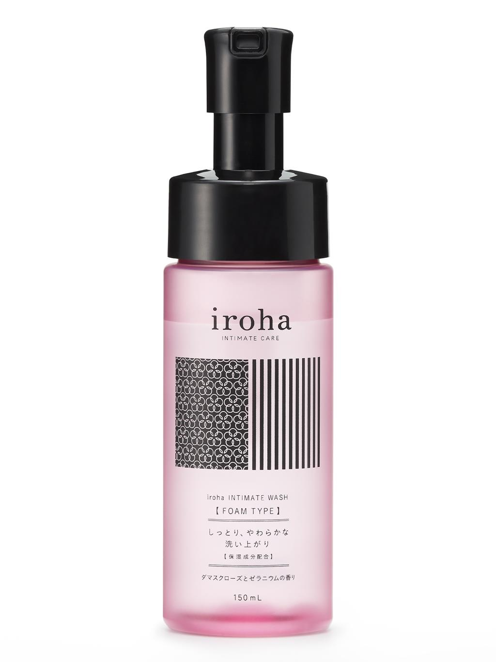 Tenga Iroha Intimate Wash - Damask Rose and Geranium - 150ml