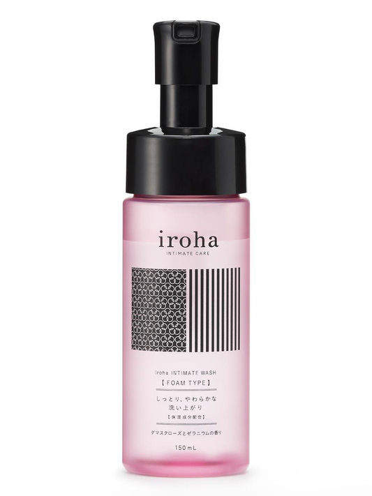 Tenga Iroha Intimate Wash - Damask Rose and Geranium - 150ml