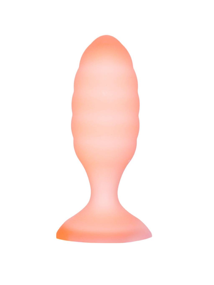 Softies Dual Layer Anal Plug - Orange