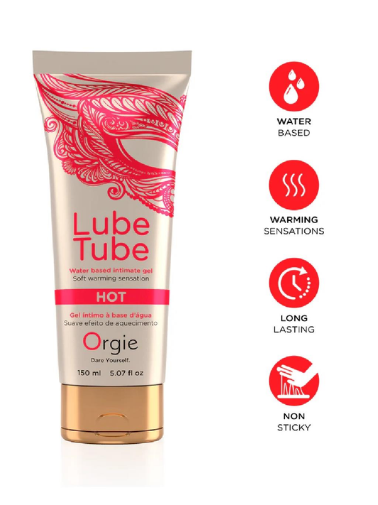 Orgie Lube Tube Hot - 150 ml