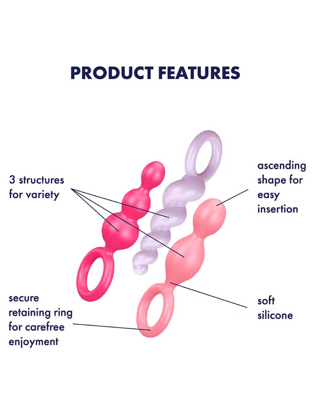 Satisfyer | Booty Call : Mixed Colours