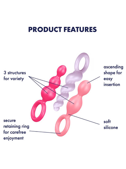 Satisfyer | Booty Call : Mixed Colours