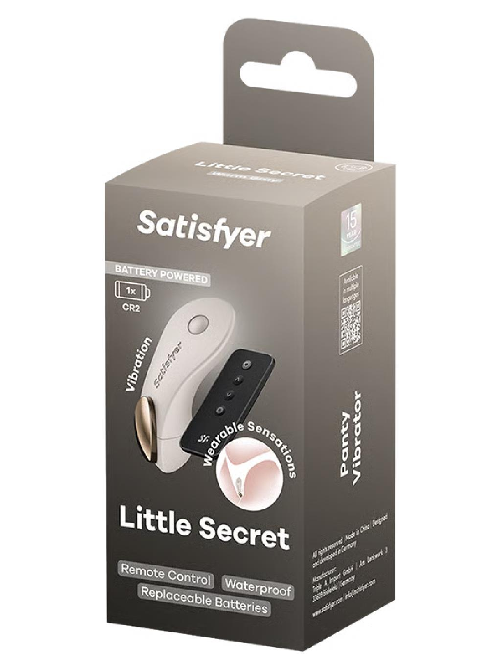 Satisfyer | Little Secret Battery Series : Warm Gray