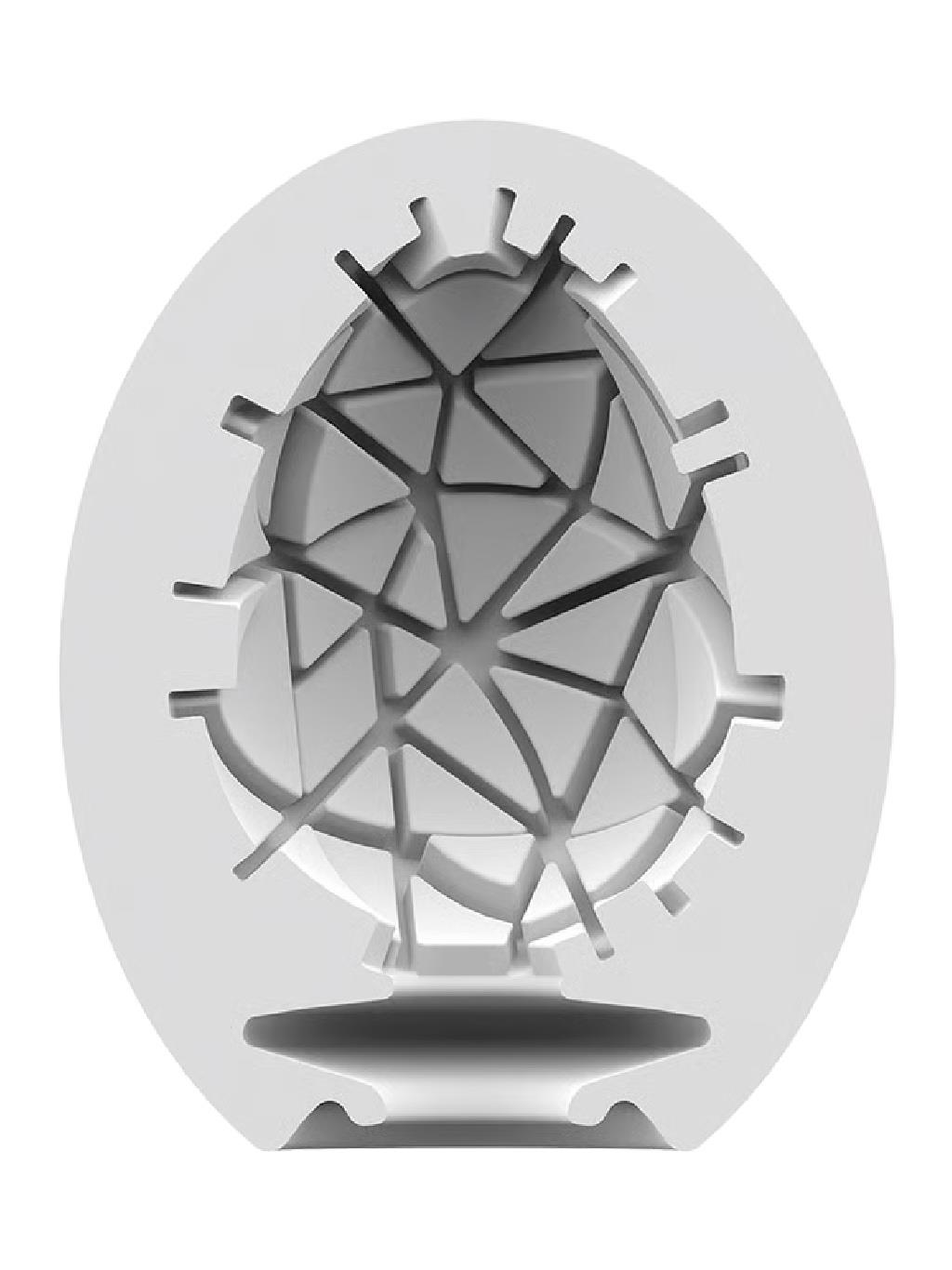 Satisfyer | Masturbator Egg Single Crunchy : Orange