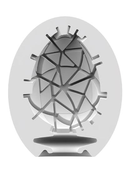 Satisfyer | Masturbator Egg Single Crunchy : Orange