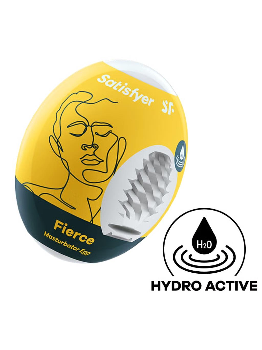 Satisfyer | Masturbator Egg Single Fierce : Yellow