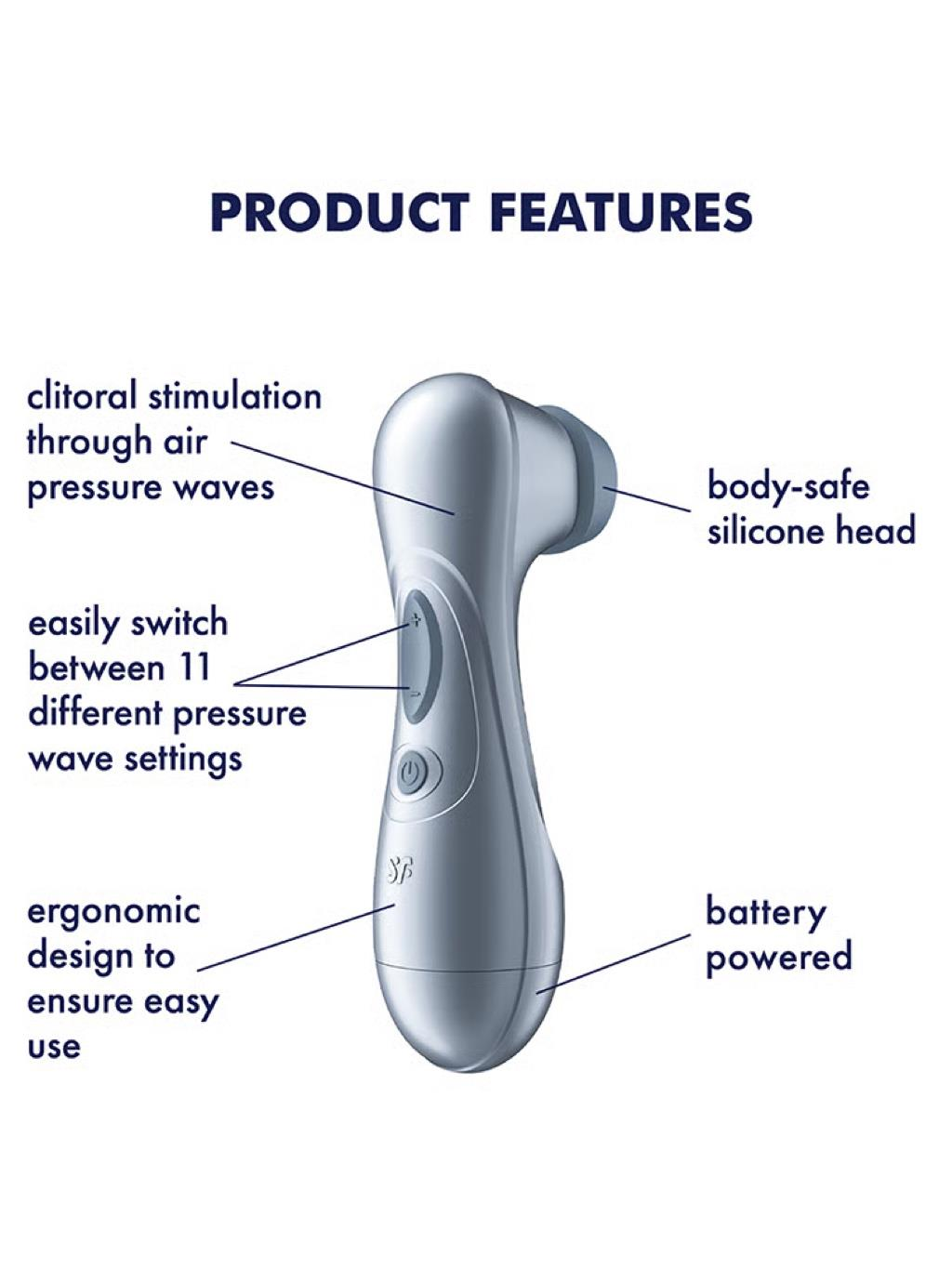 Satisfyer | Pro 2 Gen 2 Battery Series : Ice Blue