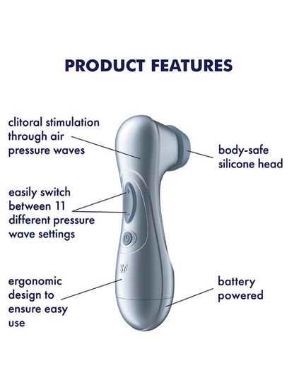 Satisfyer | Pro 2 Gen 2 Battery Series : Ice Blue